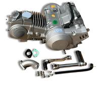 Red Circles YX140 140cc Manual Gears Pit Bike Engine - Gen 3 YX140, 0-1-2-3-4 Gear Pattern, Includes Gaskets, Intake, Gear Lever & Kickstart, to Mainland UK