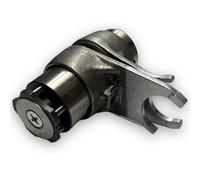 Red Circles YX140 Pit Bike Gear Selector Drum With Forks Complete Unit - Fits YX140 & YX149 Engines, Does NOT Fit Lifan, Ducar & Other Engines