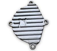 Red Circles YX160 Pit Bike Cam Sprocket Cover - Fits YX150 & YX160 Engines (1P60 Engine Code) - Gasket Not Included, Not for Z155