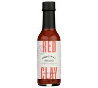 Red Clay Original Hot Sauce - Barrel-Aged Southern Hot Sauce, Cold-Pressed Fresno Peppers, Chef-Crafted, 5 fl oz Bottle