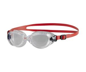 (Red/Clear) Speedo Swimming Futura Classic BiOfuse Goggles Boys Girls Junior 6-14 Years *New (2020)