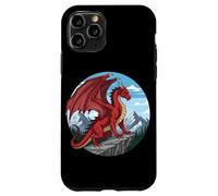 Red Cliff Dragon Mountain Fantasy Case for iPhone 11 Pro