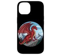 Red Cliff Dragon Mountain Fantasy Case for iPhone 14
