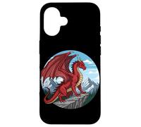 Red Cliff Dragon Mountain Fantasy Case for iPhone 16