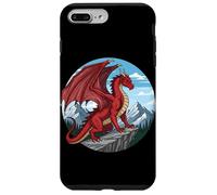 Red Cliff Dragon Mountain Fantasy Case for iPhone 7 Plus/8 Plus