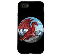 Red Cliff Dragon Mountain Fantasy Case for iPhone SE (2020) / 7 / 8
