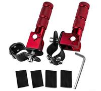 Red CNC Foot Pegs for Off-Road Riding Tough(Red)