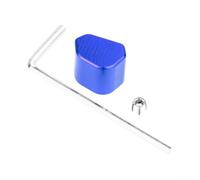 Red CNC Turn Signal Key Cap for Motorcycle Handlebar(blue)