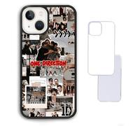 Red Collage Photo Harry Niall Styles Horan One 1D Direction Custom Compatible With iPhone 6 7 8 SE 2020 X XR XS 11 12 13 14 15 16 16E Pro Max Plus Mini Bumper Case Custom Personalised Name