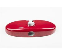 Red Color ABS Sticker Cover Trim Cap for Mini Cooper ONE S JCW R Series R60 Countryman R61 Paceman 2010-2016 (Rear View Mirror Cover with Sensor Hole)
