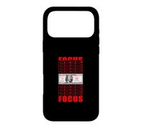 Red Color Focus On Your Money Red Graphic Case for iPhone 17 Pro Max