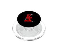 Red Color My Turn To Shine Red Graphic PopSockets PopGrip for MagSafe