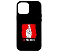 Red Color No Promises Red Graphic Case for iPhone 12 Pro Max
