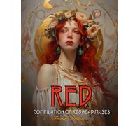 RED compilation of redhead muses: A selection of over 140 illustrations of red-haired Art Nouveau muses.