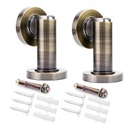 Red Copper/Bronze/Brass Tone Magnetic Door Stopper Catch Holder 75mm Long 1pcs/2pcs(Red)