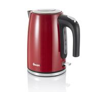 Swan Townhouse 1.7L 2200W Quick Boil Elegant Kettle - SK14015 (Red)