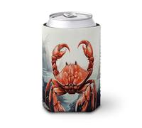 Red Crab Sea Reusable Insulated Cup Sleeves,Coffee Sleeve-Funny Durable,Neoprene Cup Sleeve for Cold & Hot Drinks,Beverage Holder for Iced Coffee