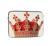 red Crown Laptop Case 10 inch, Water Resistant Laptop Sleeve Shockproof Protective Traveling Computer Bag Portable Business Briefcase for Men Women