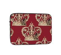 Red Crown Laptop Sleeve for Women Men, 17 Inch Waterproof Laptop Bag Lightweight Notebook Computer Cover Bag