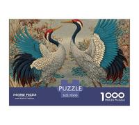 Red-crowned Crane 1000 Pieces Jigsaw Puzzles Engaging Family Games Bird Jigsaw Puzzle Beautiful Decoration for Adults And Kids 70x50cm/1000pcs