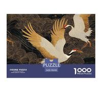 Red-crowned Crane 1000 Pieces Jigsaw Puzzles Engaging Home Decoration Bird Jigsaw Puzzles Home Decoration for Adults And Kids 70x50cm/1000pcs