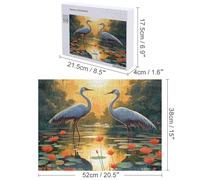 Red-Crowned Crane Jigsaw Puzzles for Adult Family Activities Games Home Decor Puzzle 500 PCS