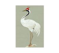 Red-crowned Crane Poster Canvas Poster for Bedroom Decor Gift