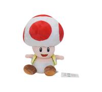 (red) Cute Super Bros Mushroom Toad Plush Stuffed Toy
