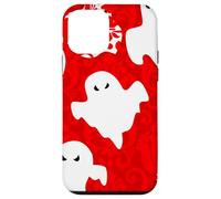 red damask ghost halloween paranormal apparition antique Case for iPhone 12 mini