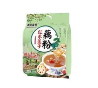 Red date Nuts Osmanthus Lotus Root Powder soup,500g/pack,Healthy Nutritious Instant Breakfast Cereal,No GMO,ready to eat Porridge,Oatmeal Congee,Vegan,Chinese Specialties (Red dates lotus seeds,1pack)