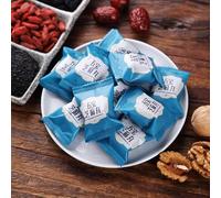 Red date walnut black sesame balls（126g,14 pieces) mulberry sesame balls, healthy and nutritious snacks, pastries, Chinese specialty snacks gifts, dim sum food (3bags (about 42 pieces))
