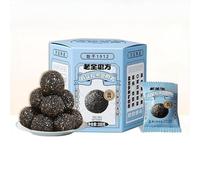 Red dates walnuts black sesame balls, Original sesame pills 108g/box, nutritious preserved fruits, candied frui, substitute food, instant Dim sum, nut snacks, candy gifts (original flavor,1 box)
