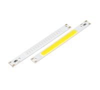 (Red) DC5V 3W 80x7.5mm COB LED Strip Bar Light Warm Cold White Red Blue Green Color Lamp Emitting Diode Chip