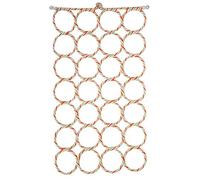 Red de escalada de cuerda para pájaros, hamaca plegable duradera y colorida, columpio para loros, mascotas pequeñas, soporte de juego para ejercicio, alambre de hierro, cuerda de