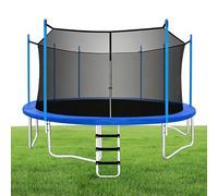 Red De Repuesto Para Cama Elástica - Protección Seguridad Marco Diseño Seguro Sin Herramientas | Red Transpirable Trampolín - Jardín, Patio, Terraza, Gimnasio En Casa Y Parque Infantil