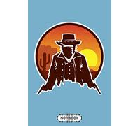 Red Dead Outlaw Notebook: Diary, Matte Finish Cover, Planner, Lined College Ruled Paper, Journal, 6x9 120 Pages