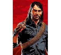 Red Dead Redemption 2 John Marston Game Character Poster Artwork (A4)