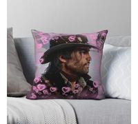 Red Dead Redemption John Marston Hearts Pillowcase Polyester Linen Velvet Creative Zip Decor Throw Pillow Case Sofa Seater Cover