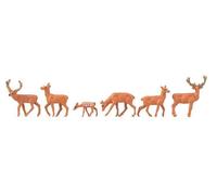 Red Deer (6) Figure Set HO/OO gauge Faller 151907