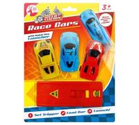 Red Deer Cars 3pk with "shooter"