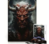 Red Demon from Hell 1000 Piece Jigsaw Puzzle for Teenagers Fine Logic Toy Relaxing Fun Neat Edge Wall Art Decor (38x26cm)