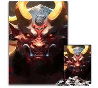 Red Demon Jigsaw Puzzles for Adults 1000 Piece Wooden Jigsaw Puzzles for Adults Perfect Home Or Office Decor Ideal 1000 PCS(75x50cm)