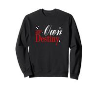 Red Destiny's Architect Red Graphic Sweatshirt