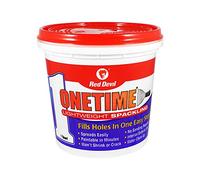 Red Devil 0544 ONETIME Lightweight Spackling, 1 Quart, White, Pack of 1