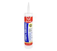 Red Devil 0816 100% Silicone Sealant Architectural Grade, 9.8 oz., White, 1 Pack
