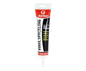 Red Devil 615 Vinyl Spackling Squeeze Tube, 5.5 oz., White