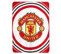 Red Devils Giant Manchester Utd Soft Polyester Fleece Blanket & Throw (125cm x 150cm)