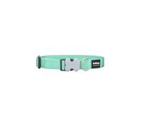 Red Dingo Adjustable Dog Collar - XS - 12mm - Classic Pastel Green