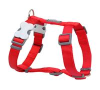 Red Dingo Classic Dog Harness Plain, Red, Small 15mm