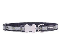 Red Dingo Bumble Bee Black Dog Collar - Large (41-64cm)